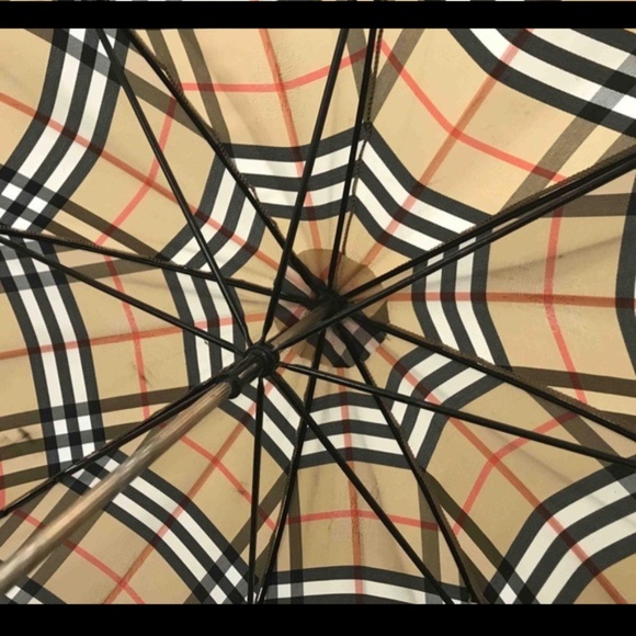 Burberry Vintage Umbrella 33" "Authentic" - Picture 4 of 14
